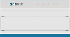 Desktop Screenshot of phpenergyltd.com